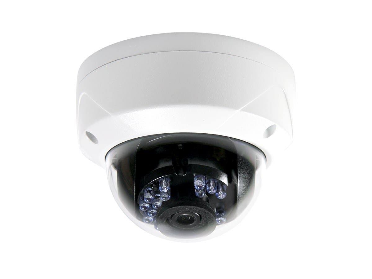 IP66 Rated 2.8mm Fixed Lens IR TVI Dome Camera F78686