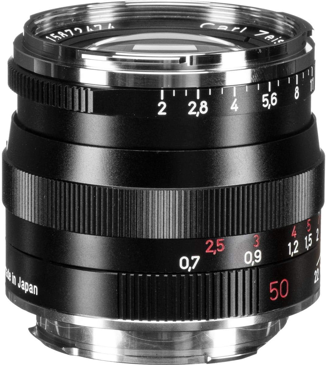 Plannar T ZM 2/50 Standard Camera Lens for Leica M-Mount Rangefinder Cameras H609