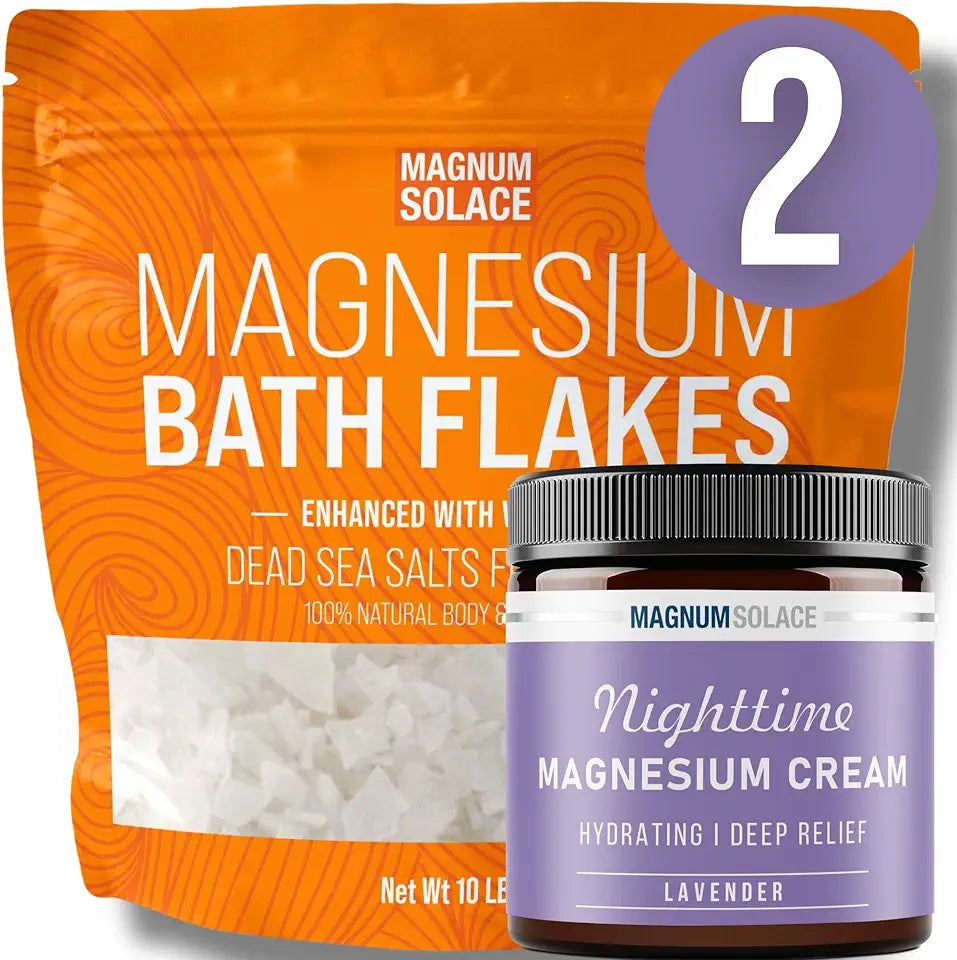 Magnesium Flakes with Vitamin C and Magnesium Cream E172670