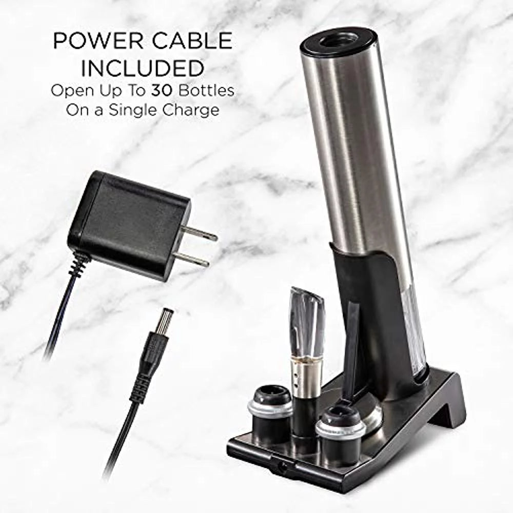 Electric Wine Opener 7-Piece Set N6557