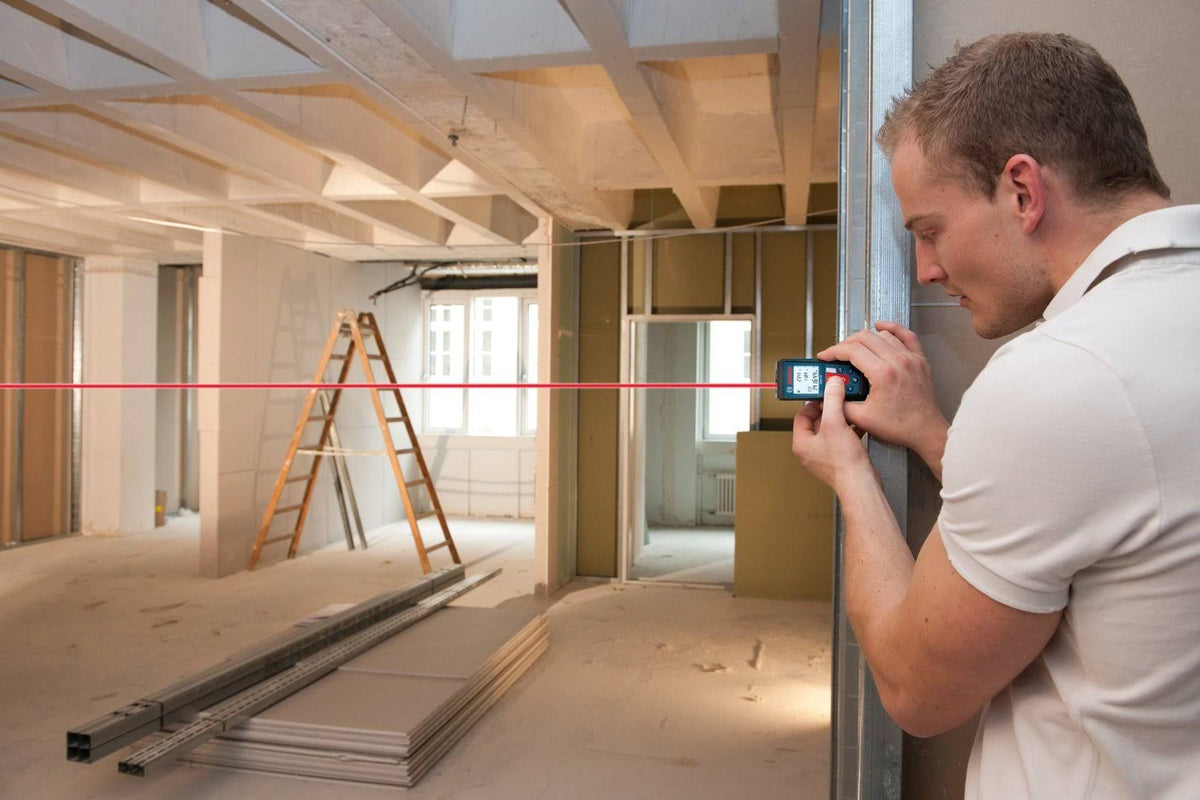 Laser Distance Measurer with 165-Feet Range and Backlit Display G4660