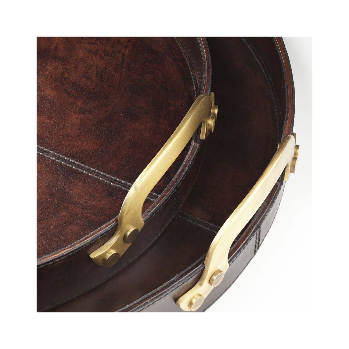 Brown Small Tray V593