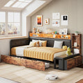 Twin Daybed with 2 Drawers and Charging Station C471029