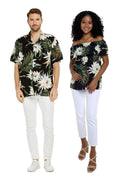 Off-Shoulder Ruffle Muumuu Top Z77754