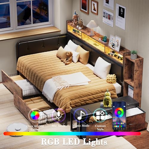 Twin Daybed with 2 Drawers and Charging Station C471029
