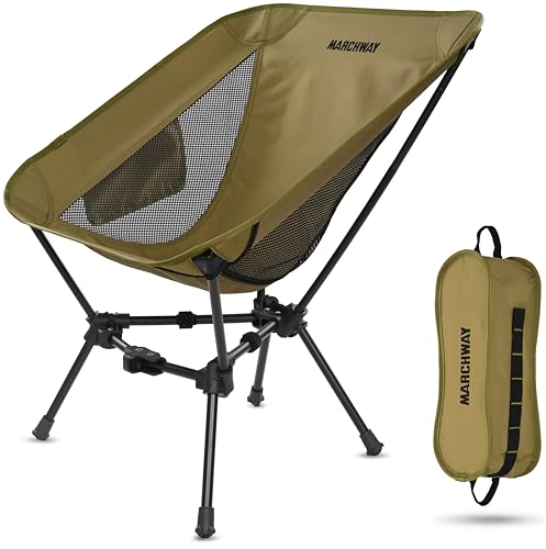 Lightweight Folding Camping Chair 330Lbs Orange P4516