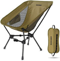 Lightweight Folding Camping Chair 330Lbs Orange P4516