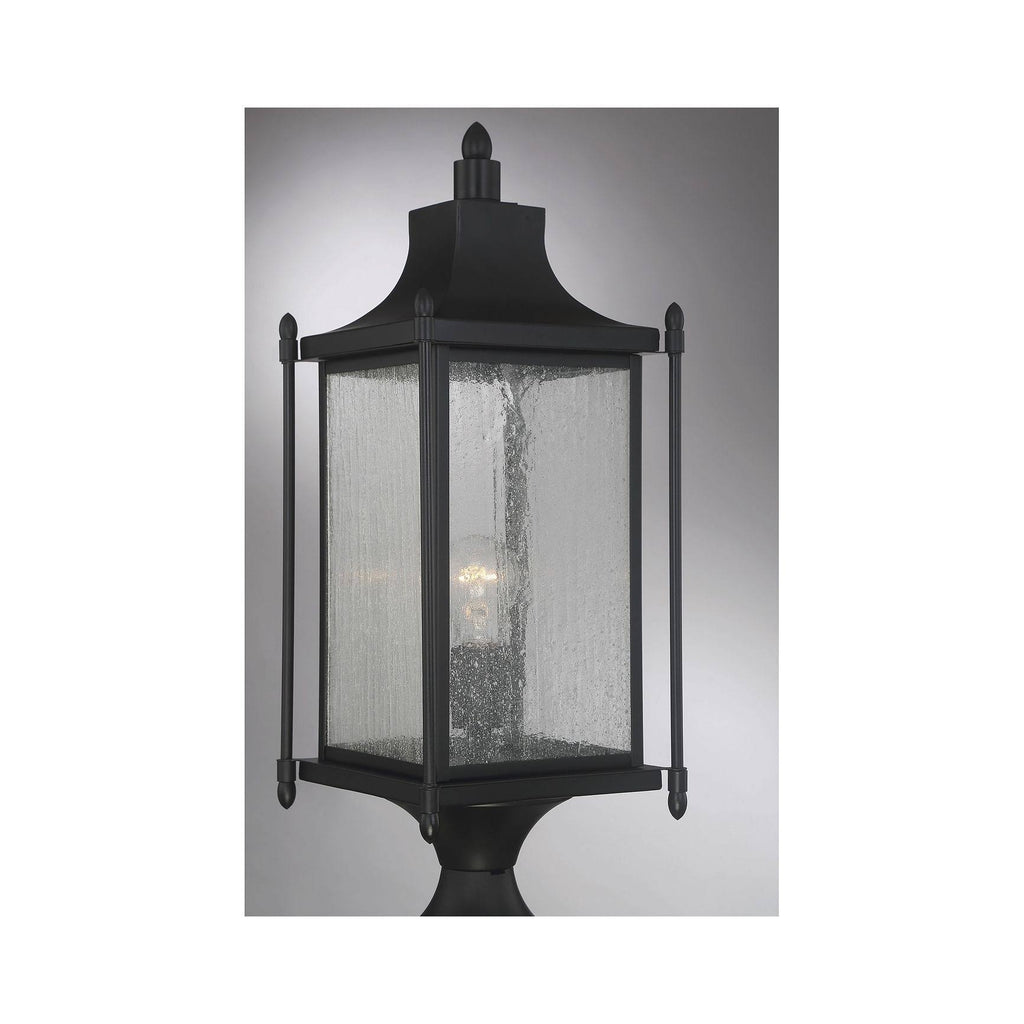 Black Post Lantern P7211