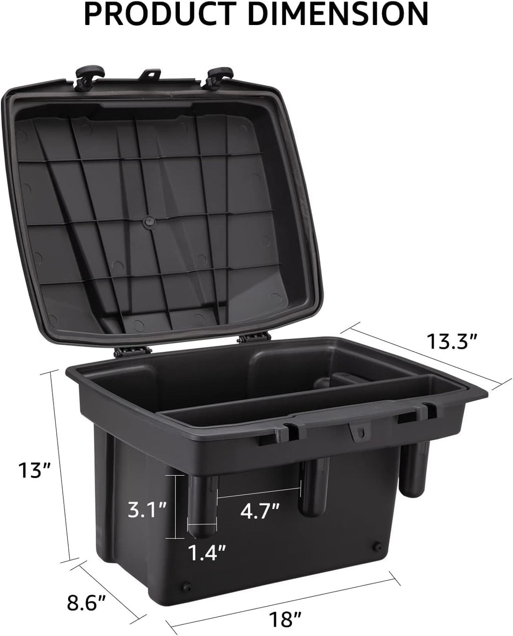 Ranger Cargo Storage Box with Lid Z729