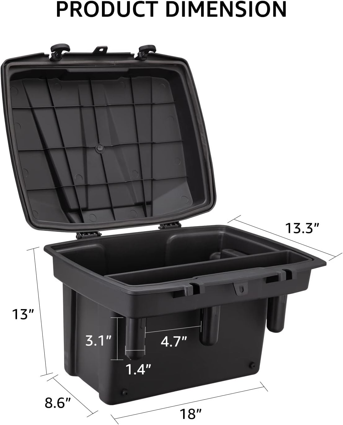 Ranger Cargo Storage Box with Lid Z729