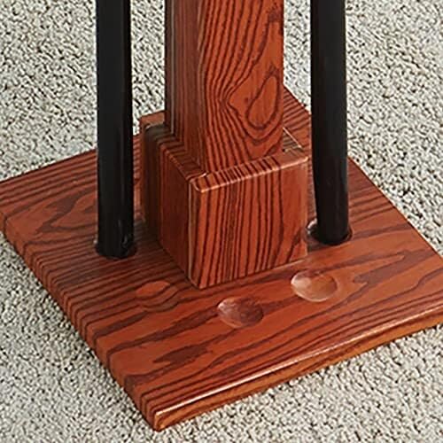 Floor-Standing Pool Cue Rack Holds 8 Cues MDF Billiard Stick Holder B8834