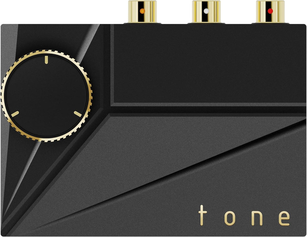 Black USB DAC and Headphone Amplifier Y12335