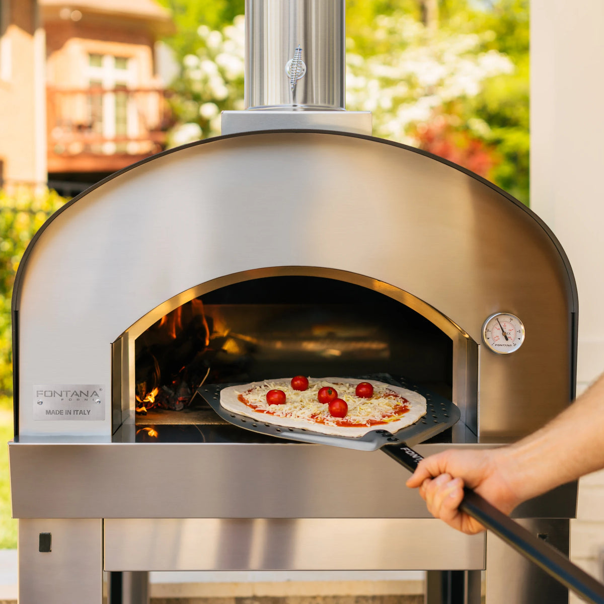 Wood Fired Outdoor Portable Pizza Oven D33210