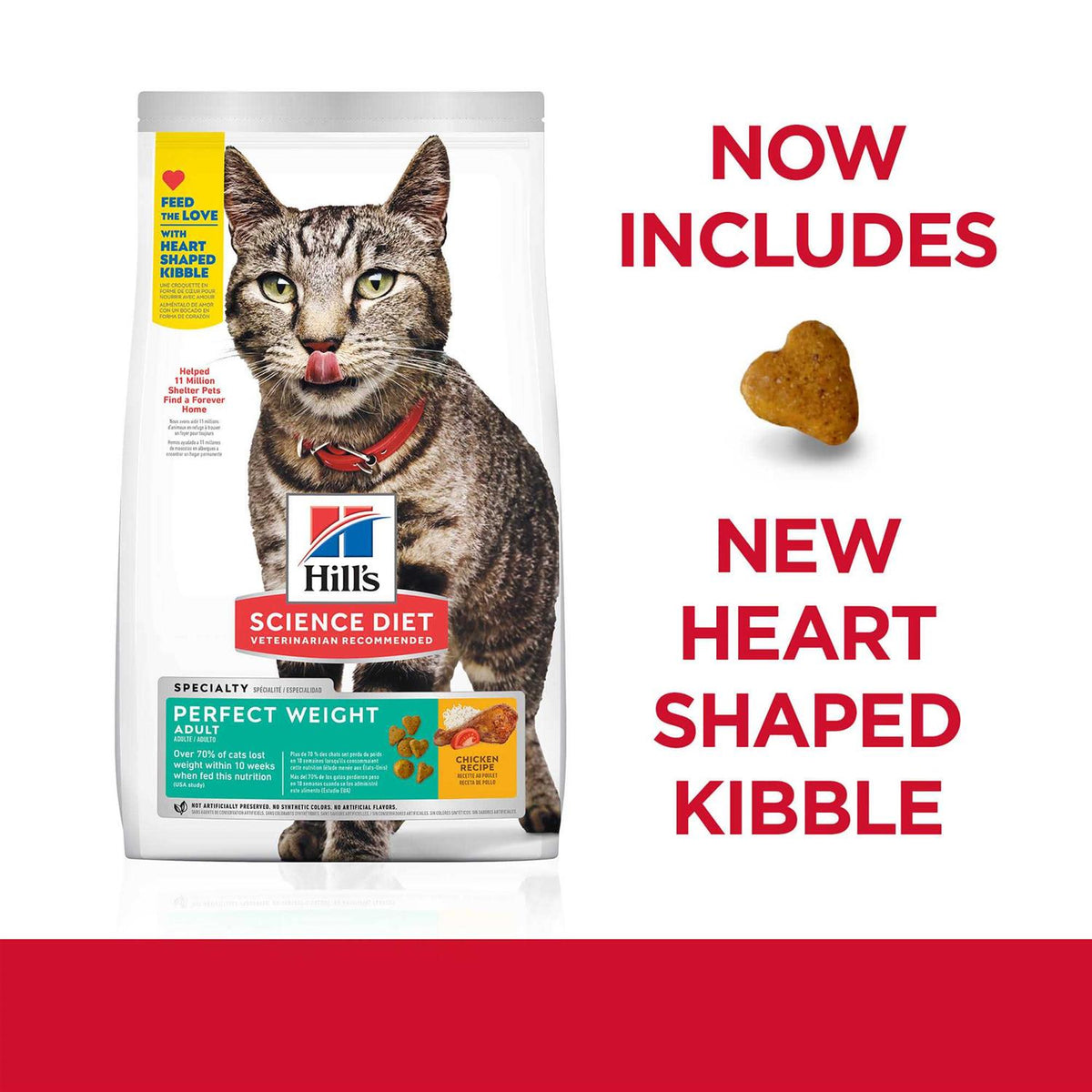 Adult Perfect Weight Cat Food K12021