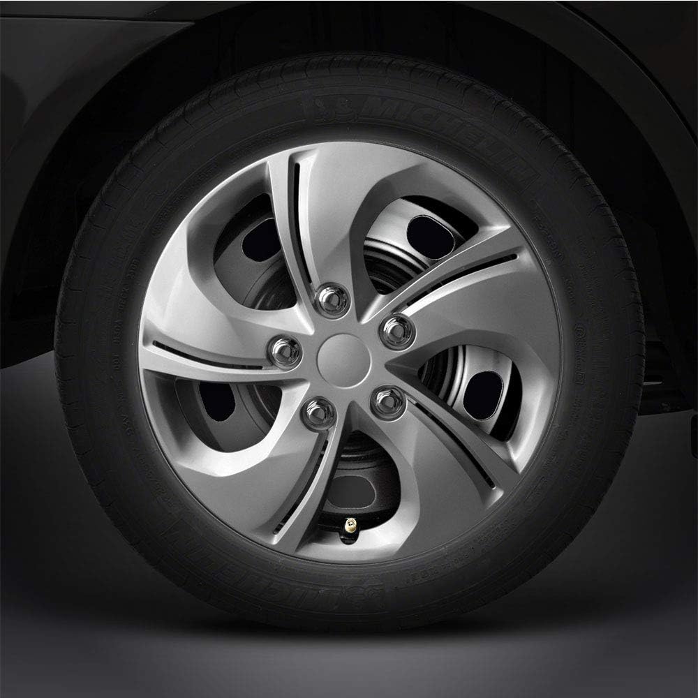 15 Silver Hubcaps Wheel Covers for Steel Wheels (Set of 4) X544
