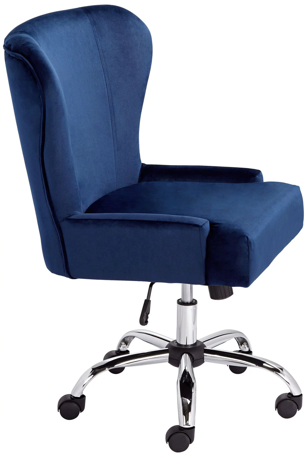 Blue Fabric Adjustable Office Chair R875