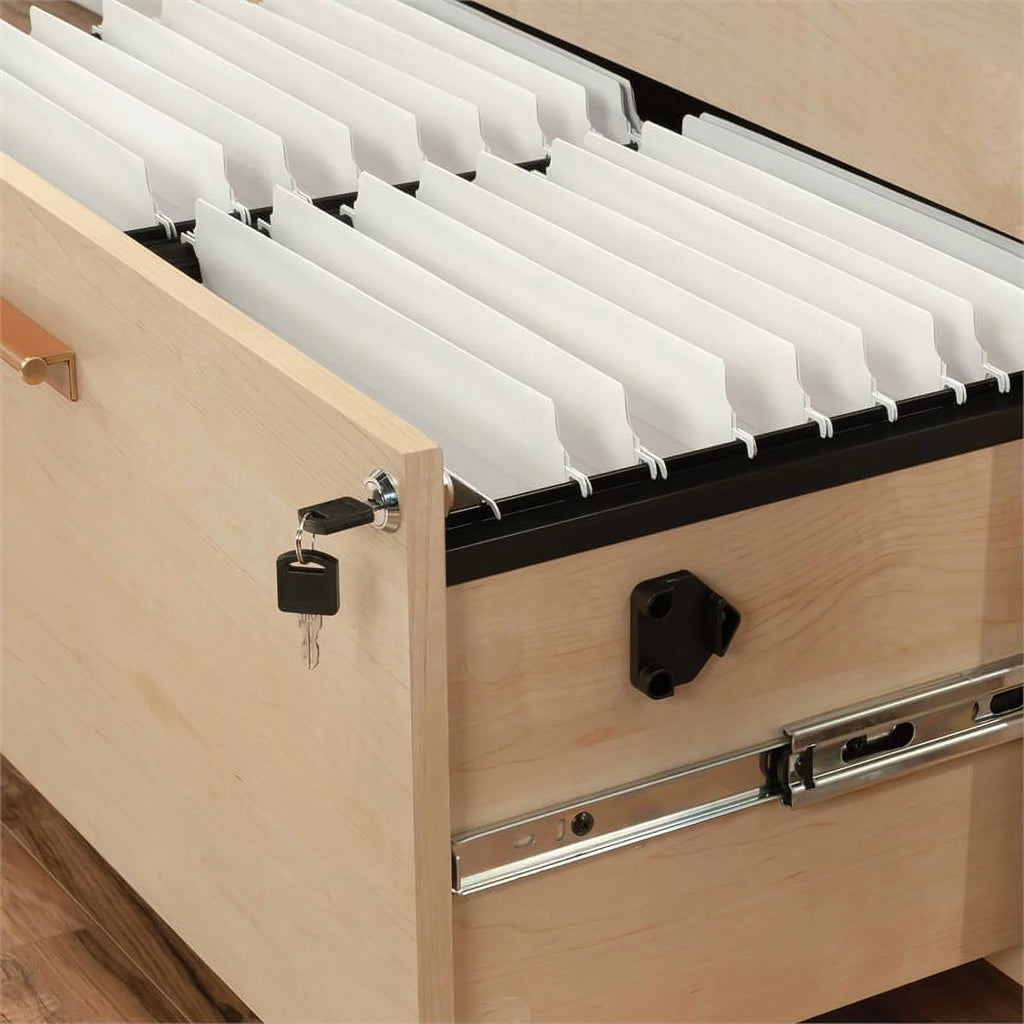 Engineered Wood Lateral File in Natural Maple Finish M716