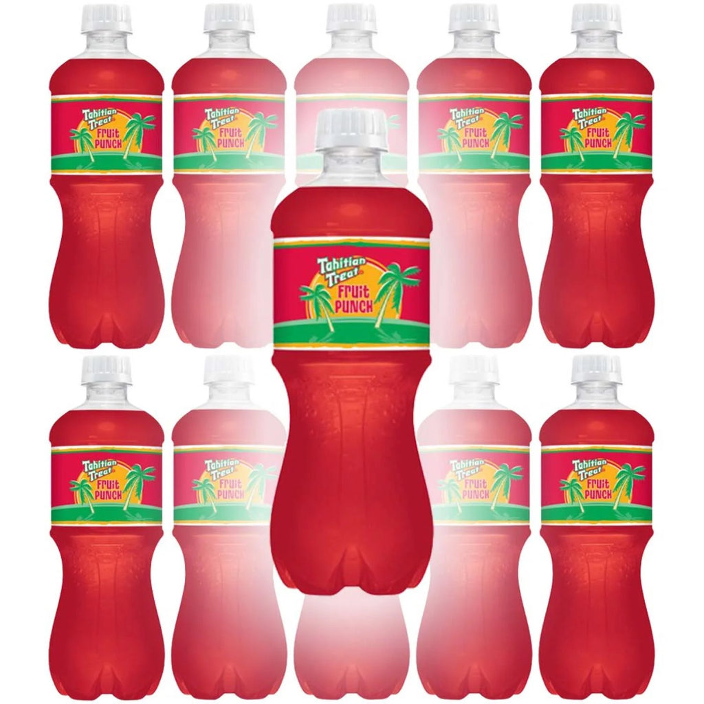 Tahitian Treat Fruit Punch Soda 20oz Bottles, Quantity of 24 D24899