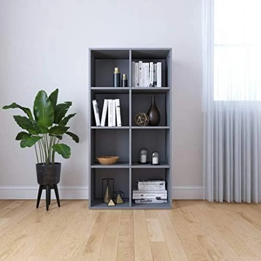 8 Compartment Organizer Cabinet Bookcase Sideboard E630933