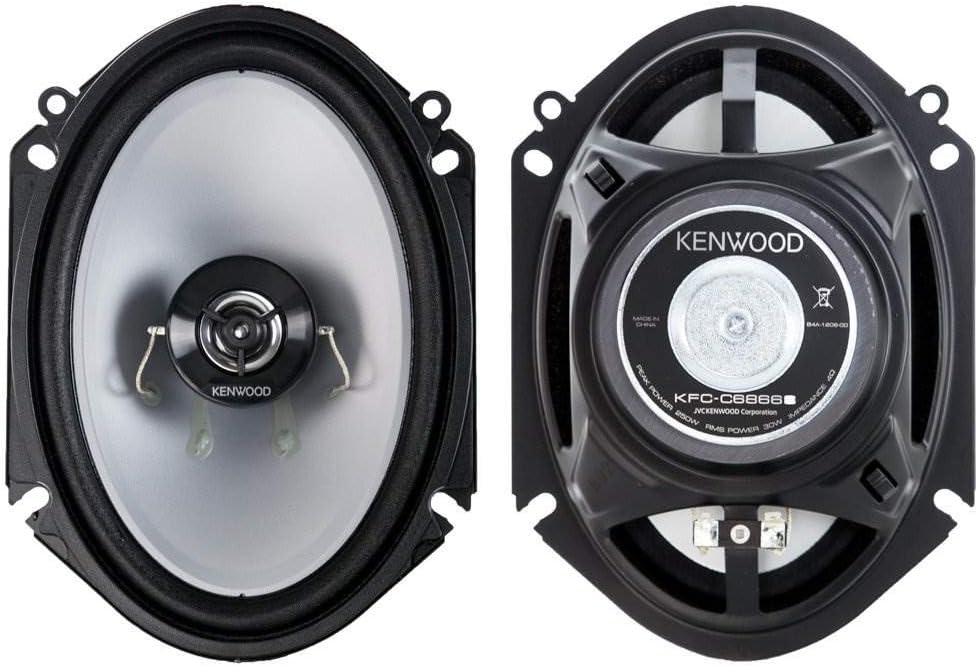 6x8 2-Way 250 Watt Car Stereo Speakers M475108