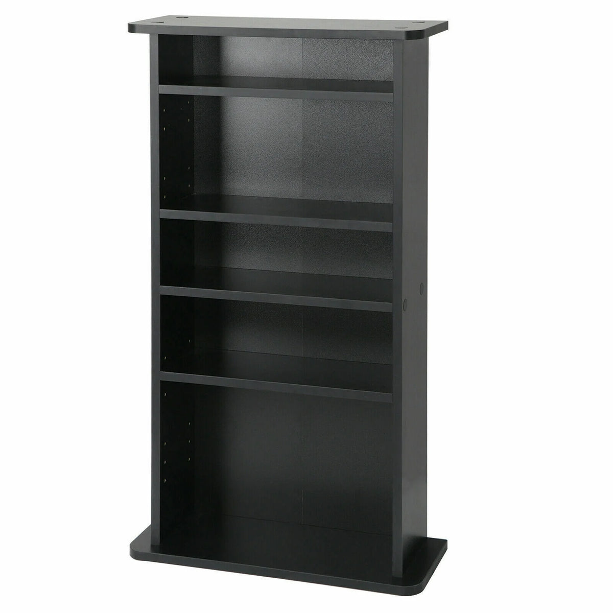 Black Adjustable Multimedia Storage Cabinet J301