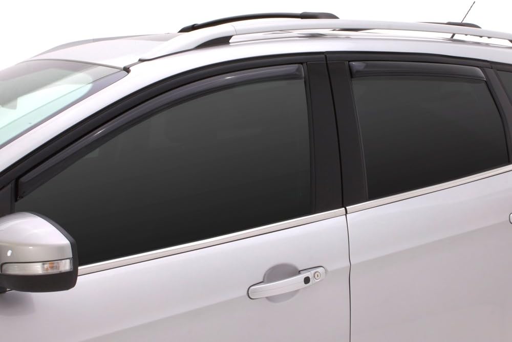 4 Piece in-Channel Window Deflector for Chevrolet Silverado/GMC Sierra Crew Cab Pickup M5738