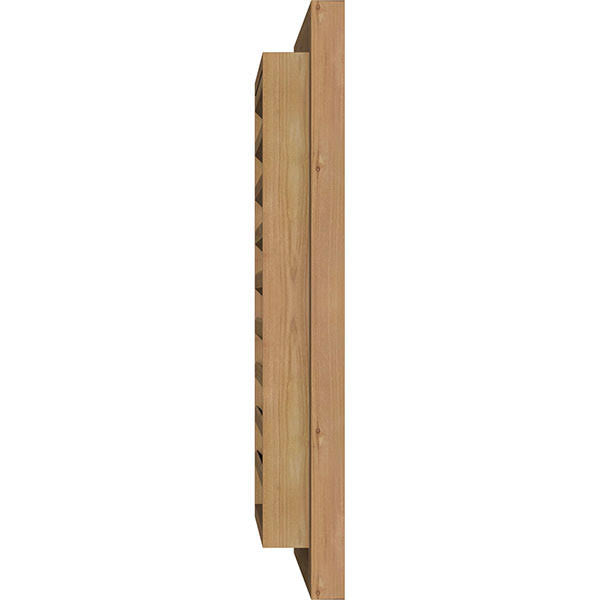 Unfinished Vertical Gable Vent K3314