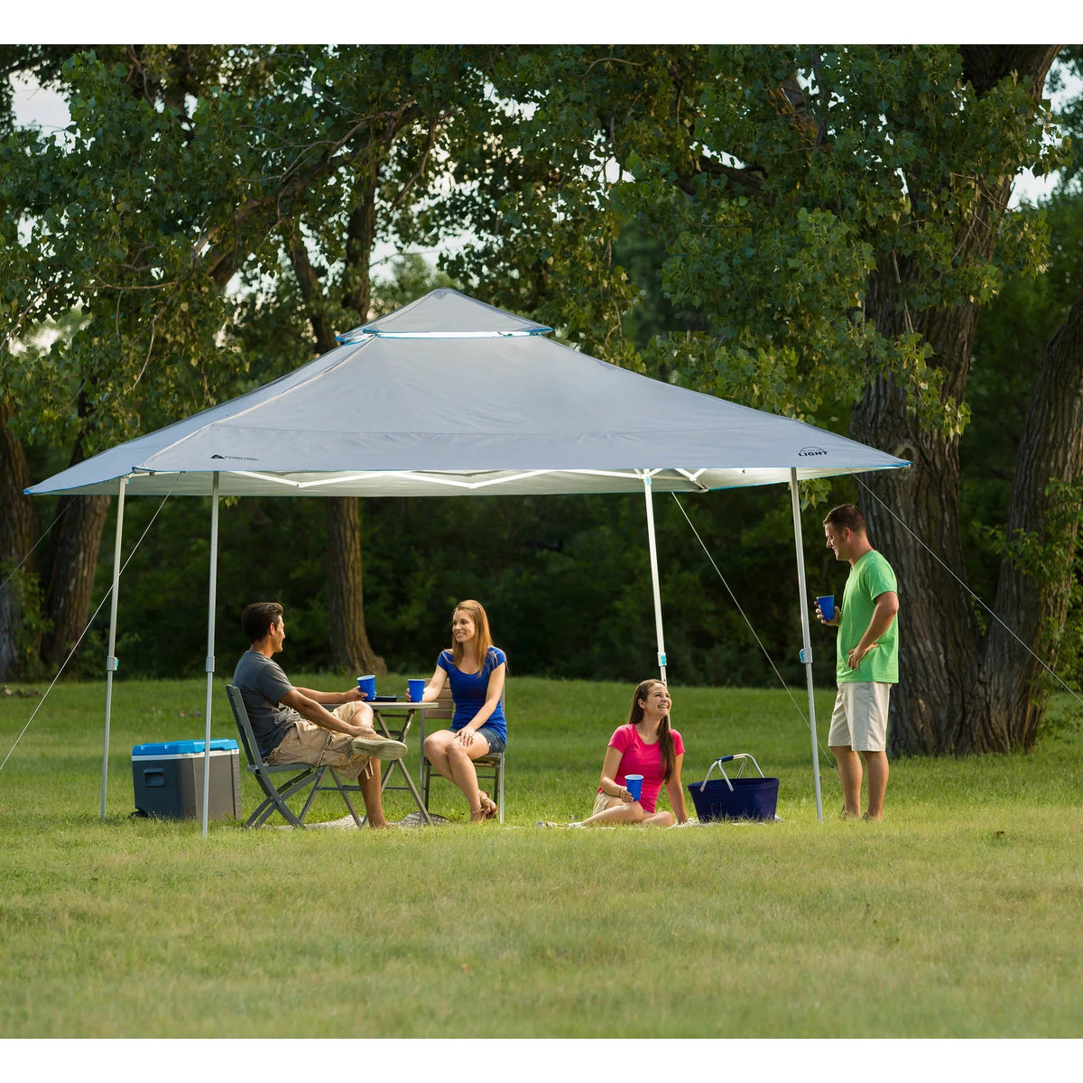 13'x13' Lighted Instant Canopy with Roof Vents H291