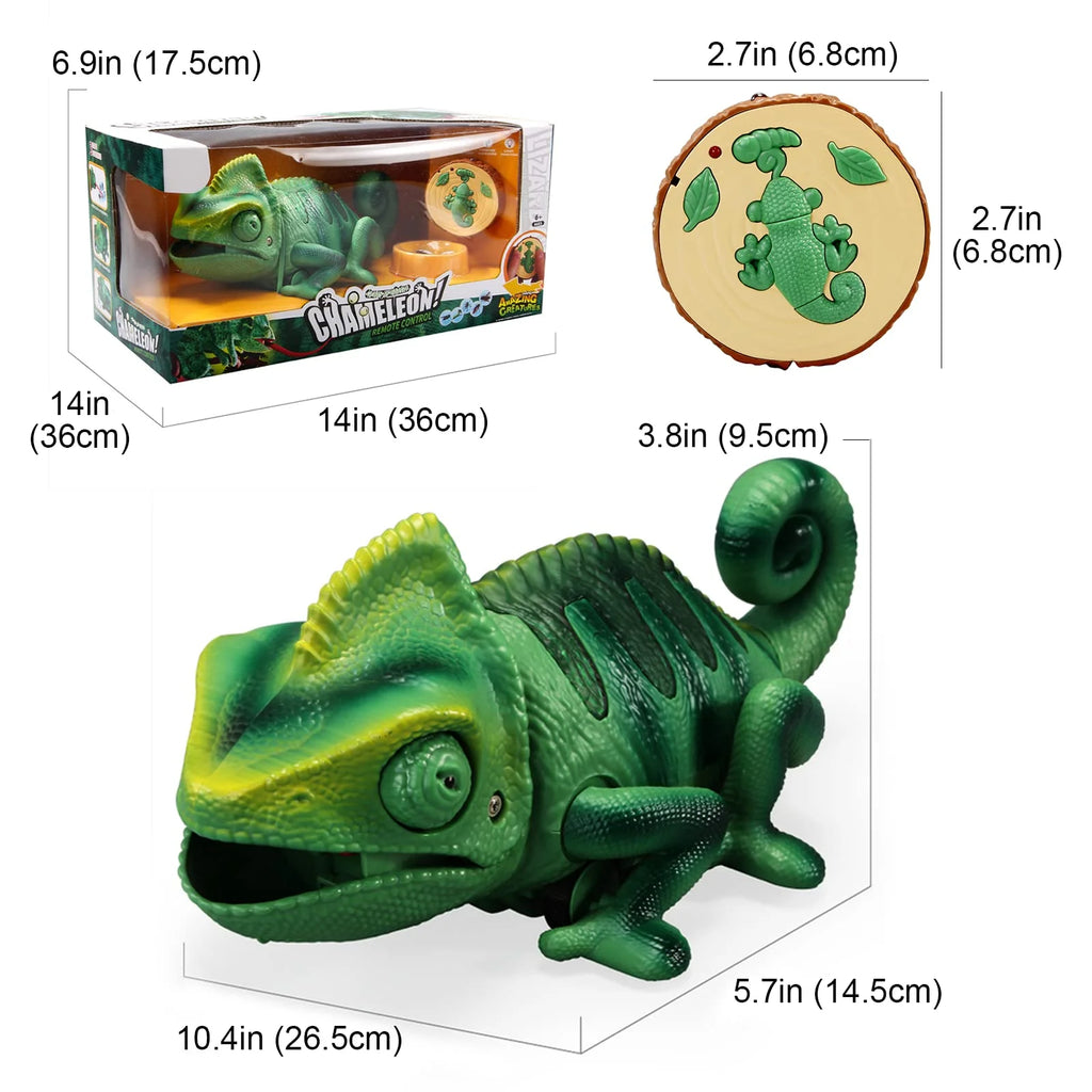 RC Robot Lizard Toys with LED Light Up X773398