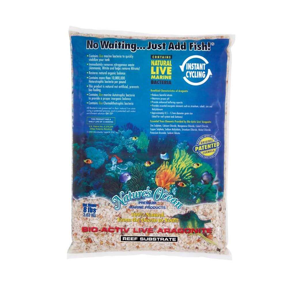 Live Aragonite Saltwater Aquarium Sand T543