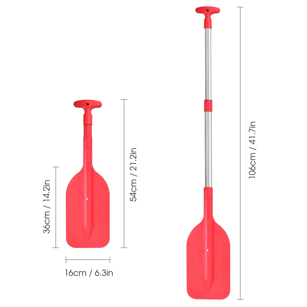 Telescopic Mini Collapsible Boat Paddle N187