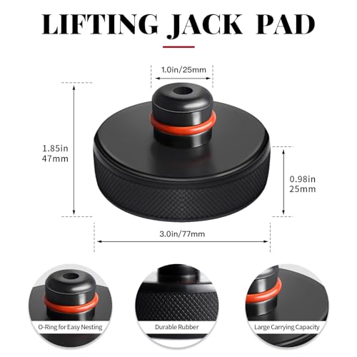 Lifting Jack Pad with Storage Case B2783